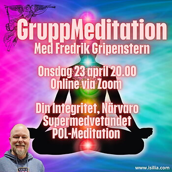 INSPELAD Gruppmeditation med Fredrik 2025-04-23