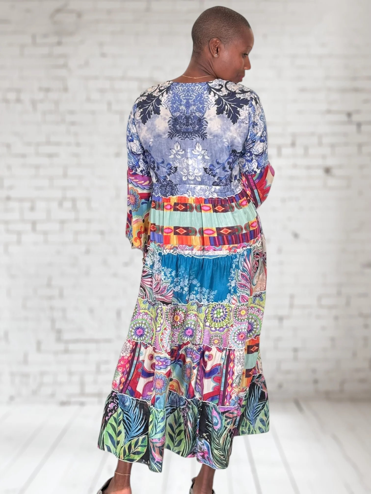 Dibble Tiered Dress - Johnny Was - 3