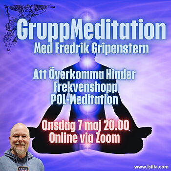 INSPELAD Gruppmeditation med Fredrik 2025-05-07