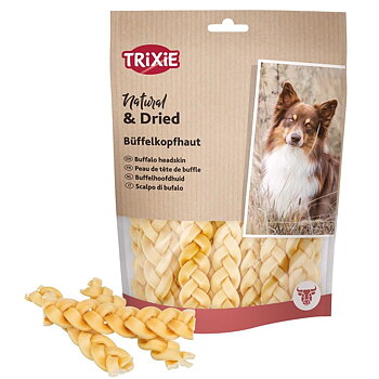 Trixie Buffel Råhud Flätad 12 cm 200 g