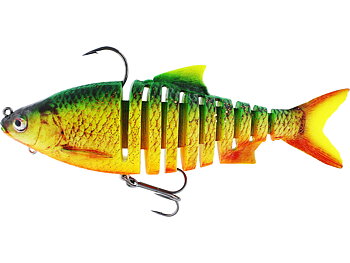 Westins ricky the roach multi jointed swimbait is ready to fish, fully rigged with hook and weight ready to be fished