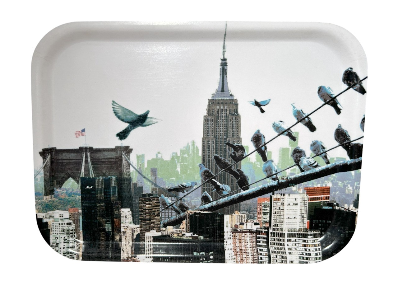 Bricka 27x20 cm New York No.01 - Kristin Erséus - 2