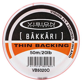 Vision Backing Bäkkäri Chartreuse - 30lb/250m