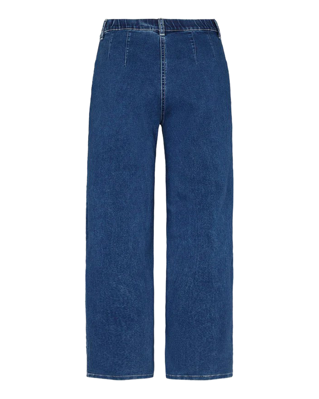 Mirakelbyxa Donna loose cropped denimblå - 2