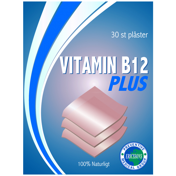 Plåster B12 PLUS 30st