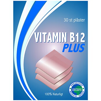 Plåster B12 PLUS 30st