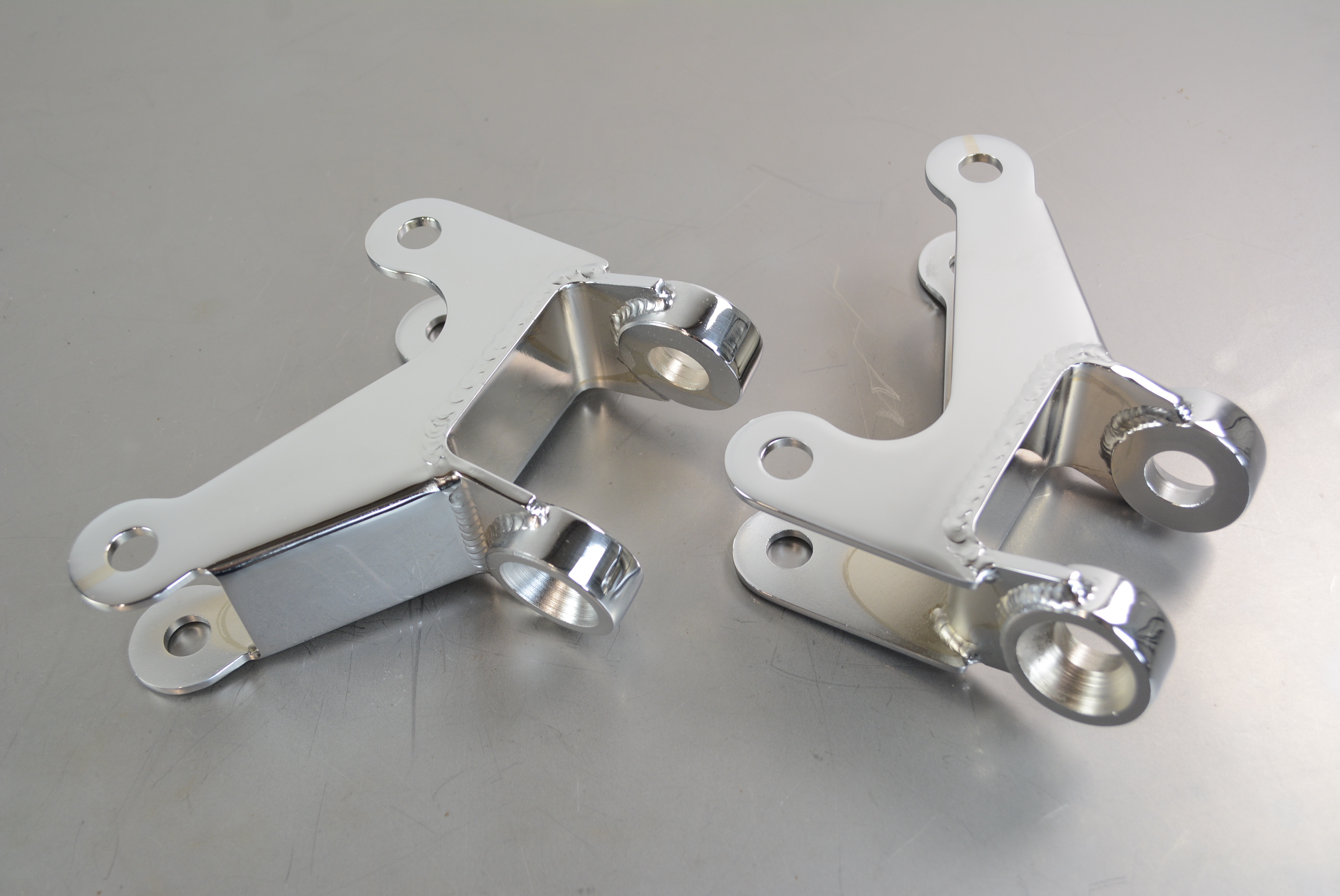Batwings 2 1/4´´ 4-Link Chrome
