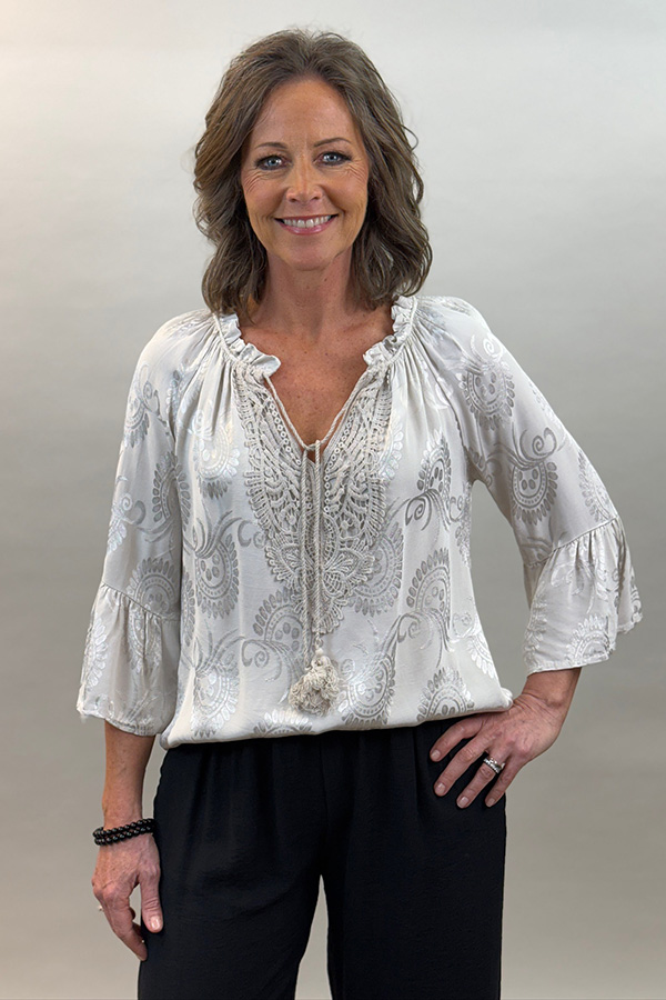 Mix by heart -  Karla Blouse Beige