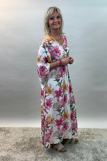 Mix by heart -  Ottilia Dress Fuchsia