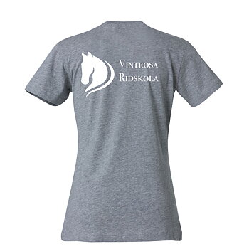 T-shirt bomull Dam (Vintrosa Ridskola)