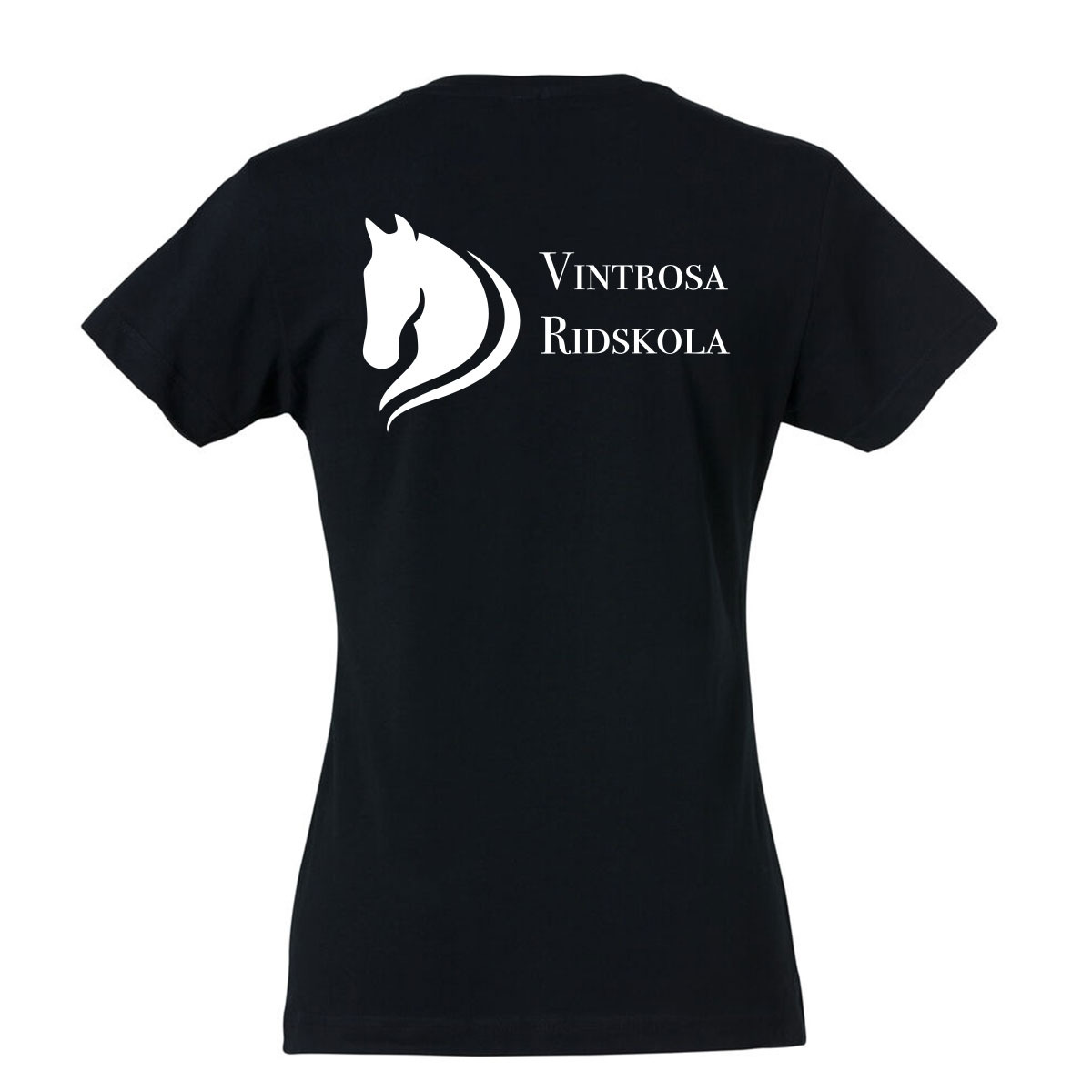 T-shirt bomull Dam (Vintrosa Ridskola)