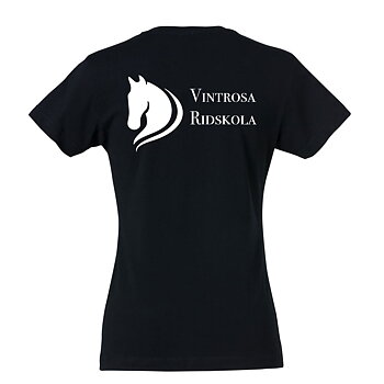 T-shirt bomull Dam (Vintrosa Ridskola)