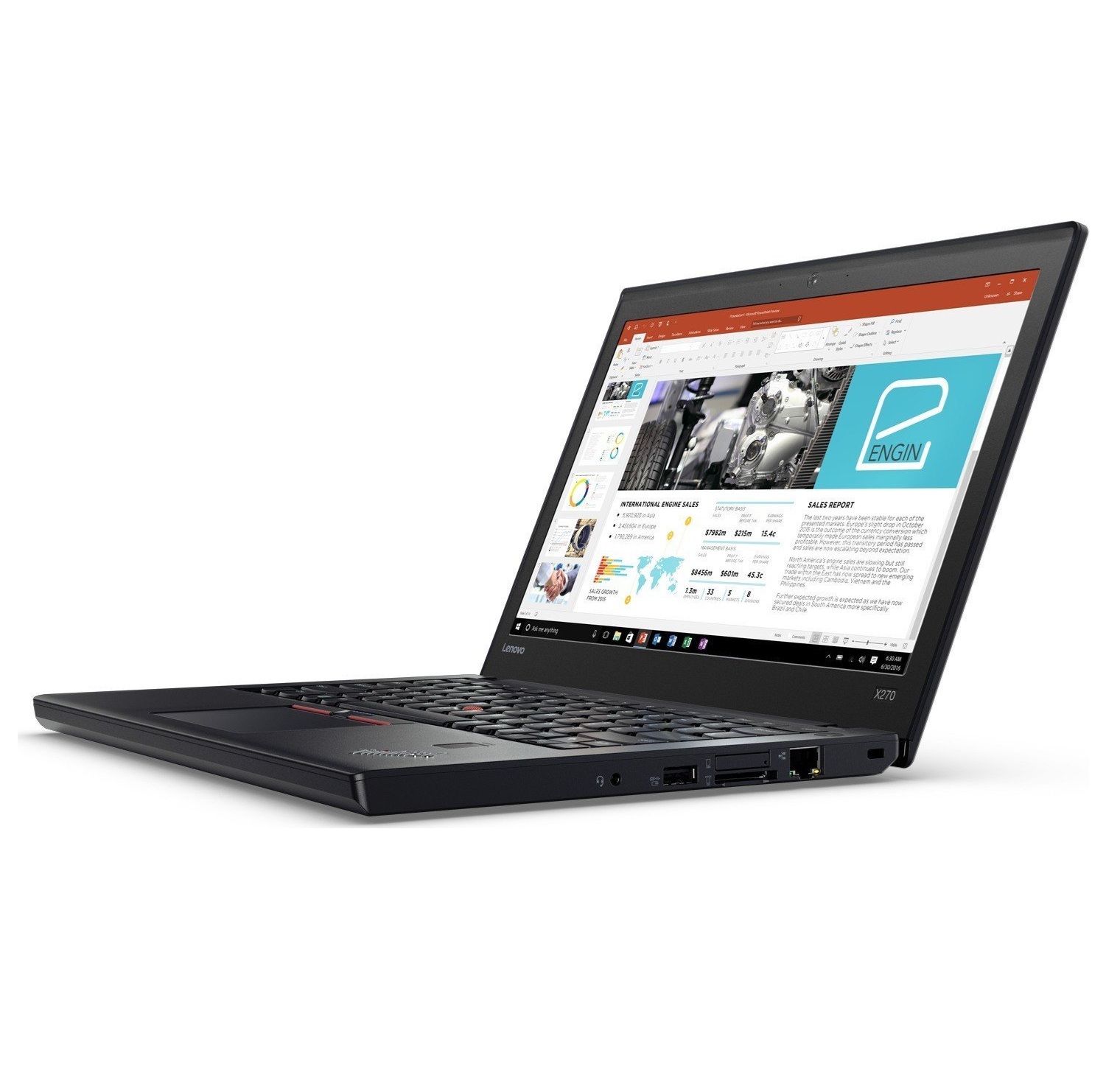 Lenovo ThinkPad X270 12,5" HD Core i5-7200U 3,1Ghz (A-Klass) (Tangentavtryck*)