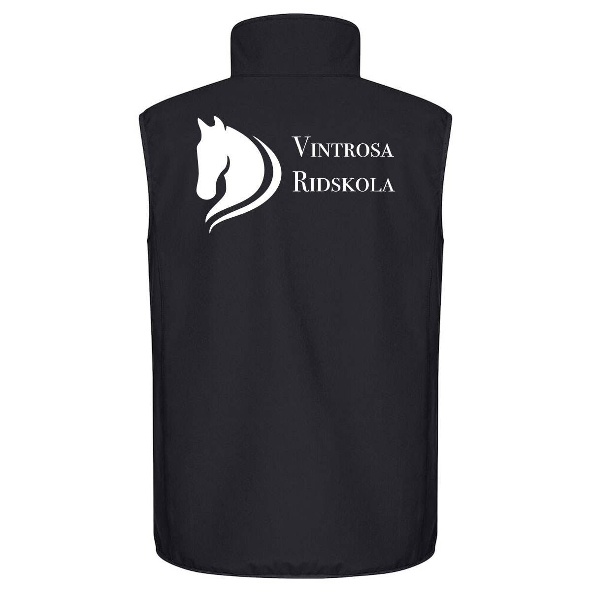 Softshell väst Unisex (Vintrosa Ridskola)