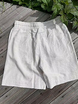 FREE/QUENT Lava Linen Shorts Moonbeam Mel.