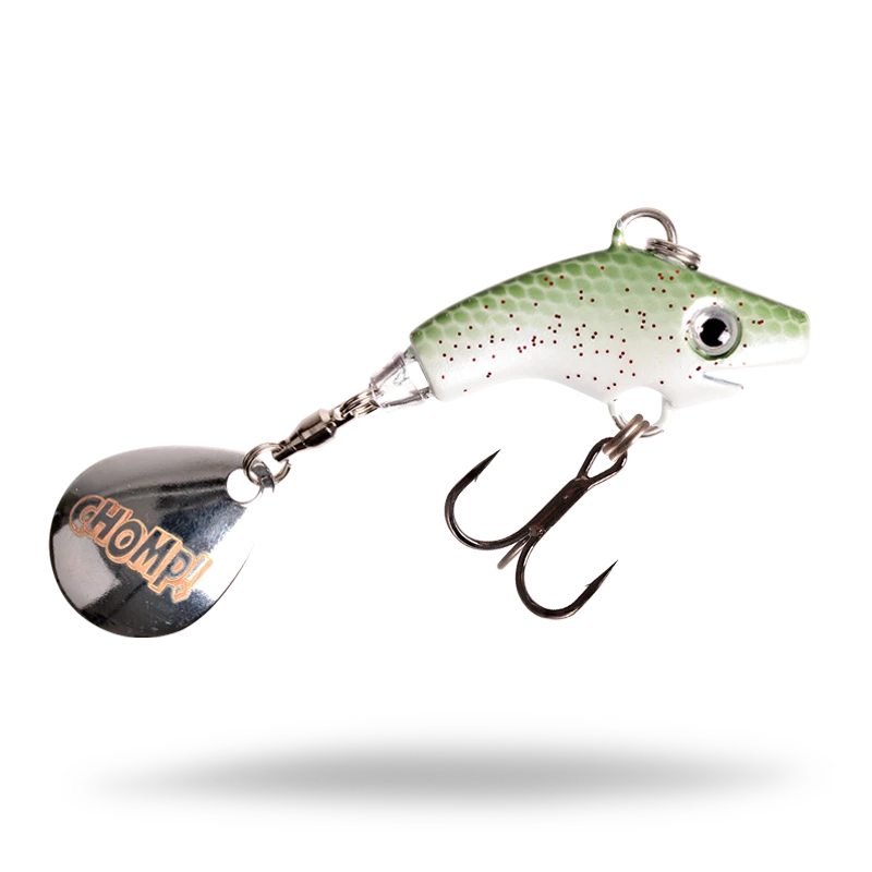 Pig Jig spin är ett tailspinnare/spinnarröv från cathc with care och fiskas med enkel invevning i varierad hastighet eller längst botten