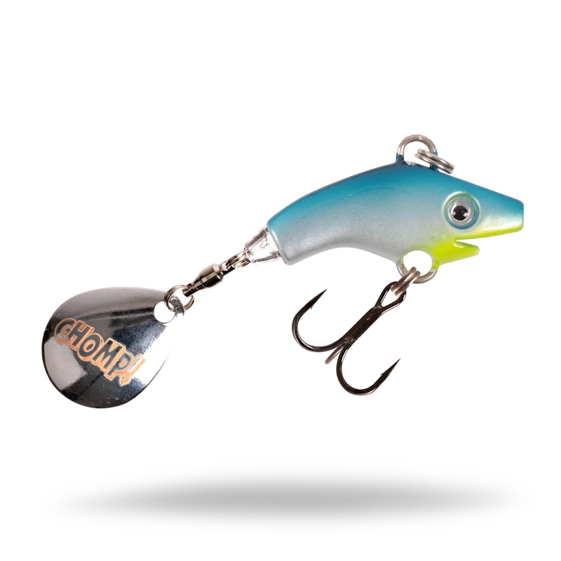 Pig Jig spin är ett tailspinnare/spinnarröv från cathc with care och fiskas med enkel invevning i varierad hastighet eller längst botten