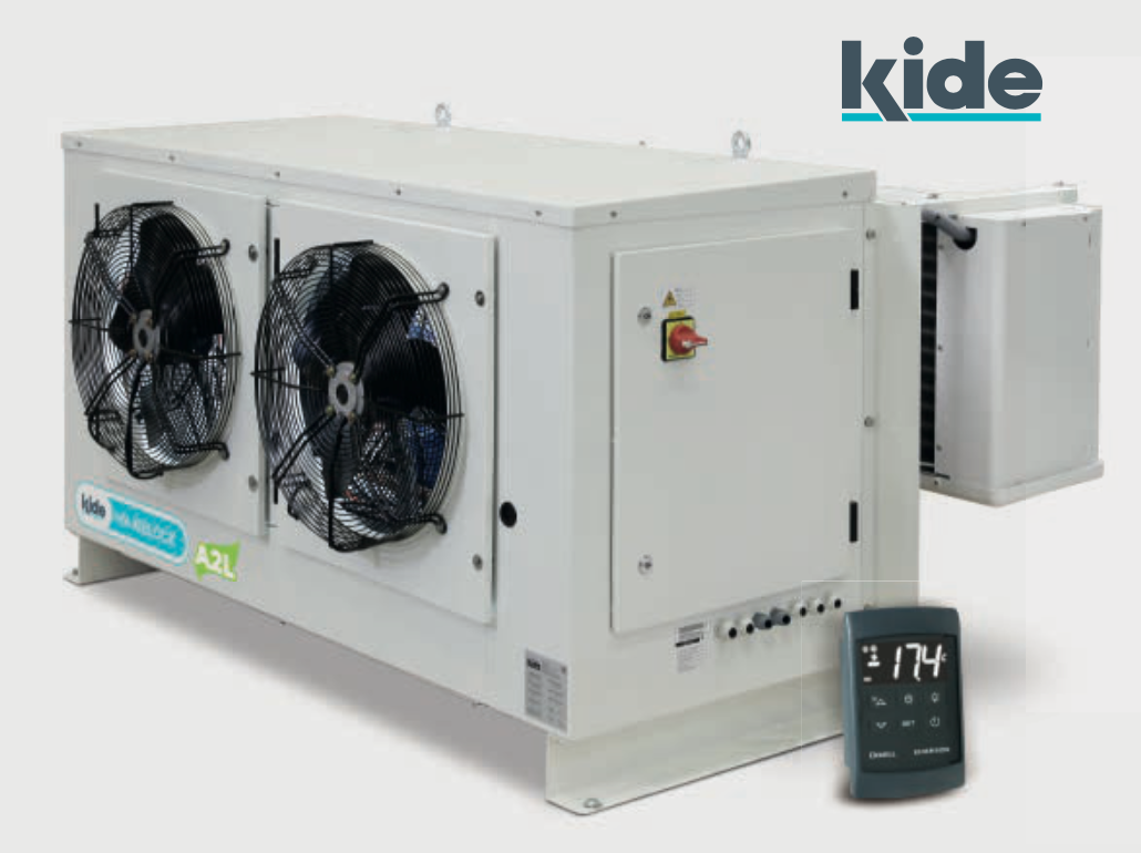 Kide frysaggregat vägghängd UMB8200L5G, upp till 510m³. (-25°C)