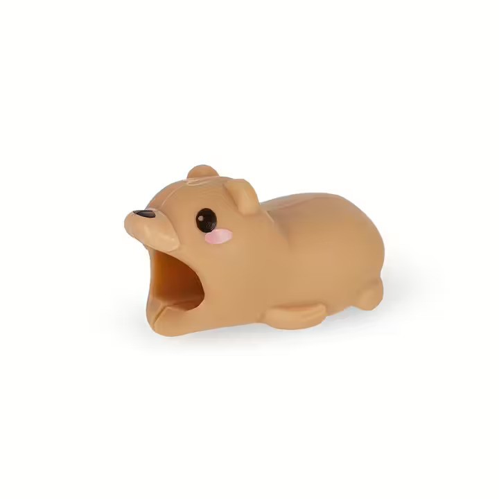 Cable Protector - Hungry friends, Teddy bear