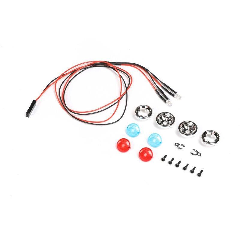 LOSI LED Front Headlight Set: Mini LMT