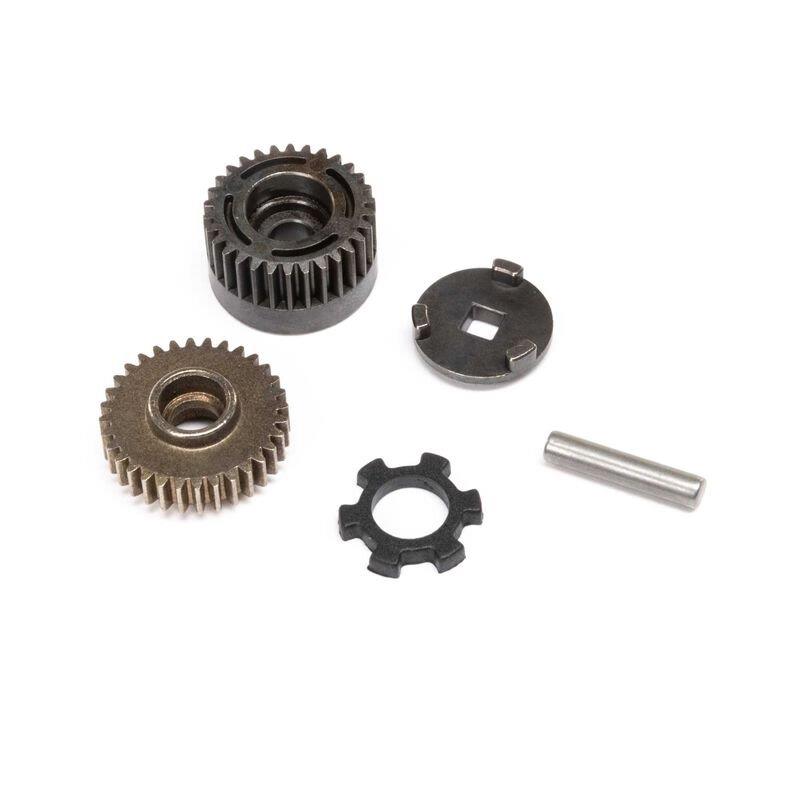 LOSI Idle and Cush Drive Gear Set: Mini LMT