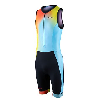 Zone3 Men's ACTIVATE+ TRISUIT SLEEVLESS NEON/BLACK 