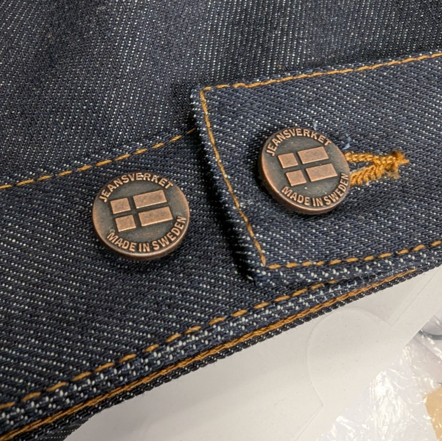 Jeansjacke dunkelblau - 8