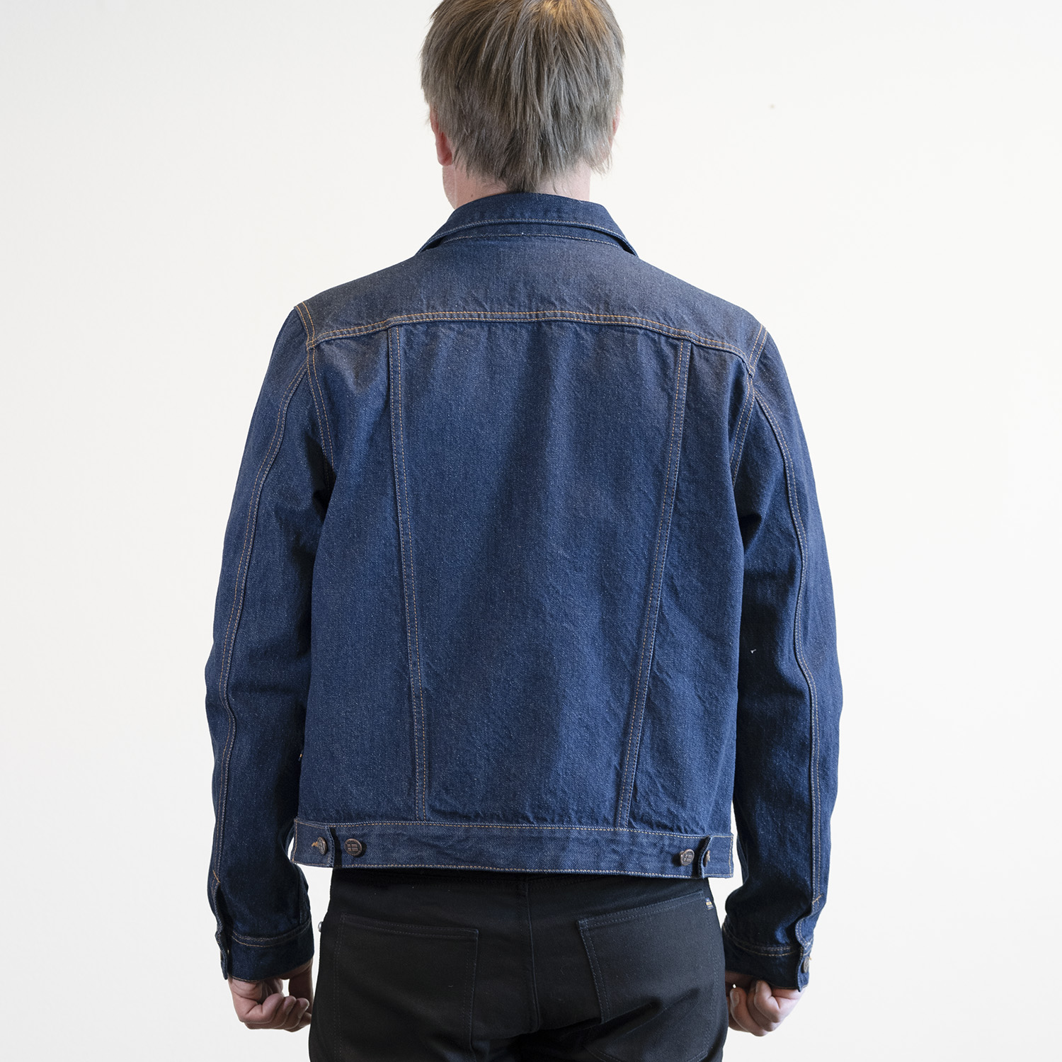 Jeansjacke dunkelblau - 7