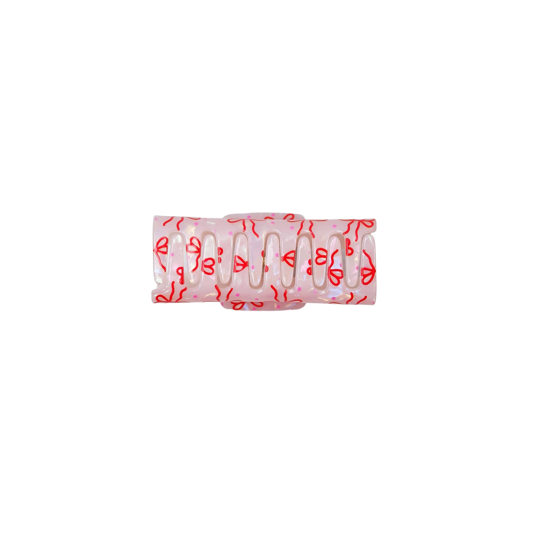 BCBERLIN bow hair claw Red Bow - 2
