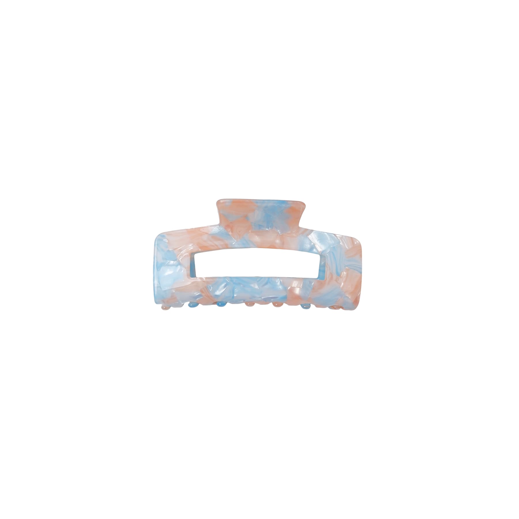 BCBERLIN big mosaic hair claw Lt. Blue / Beige