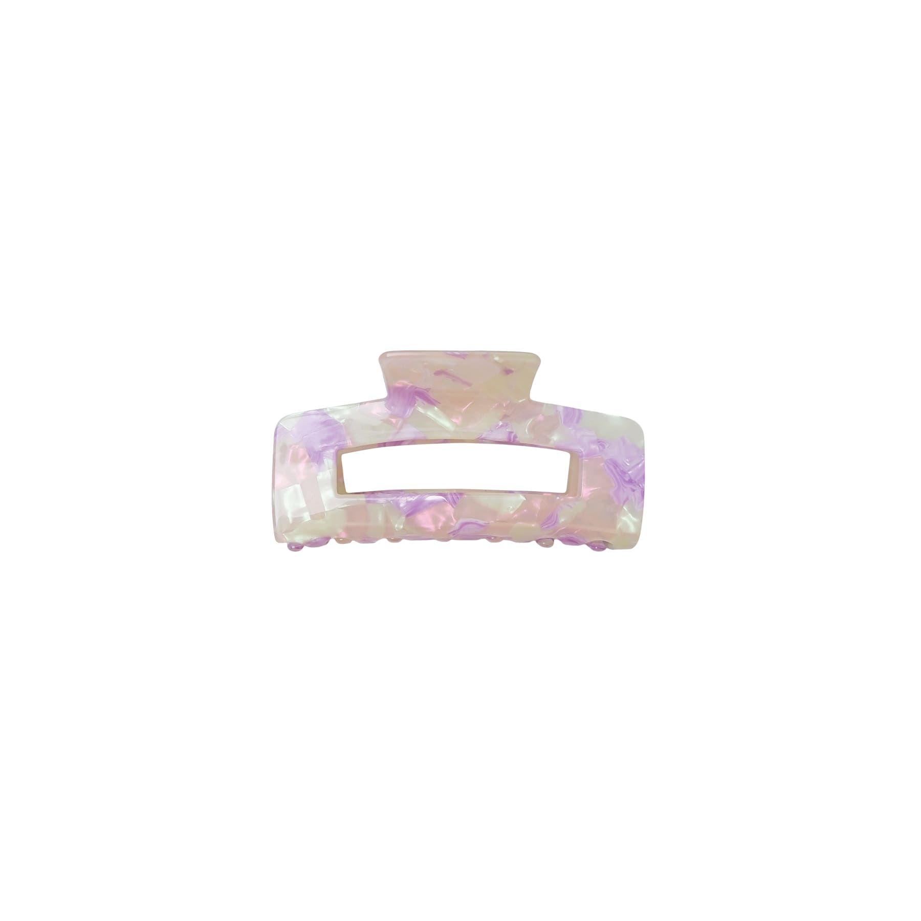 BCBERLIN big mosaic hair claw Lt. Green / Lavender