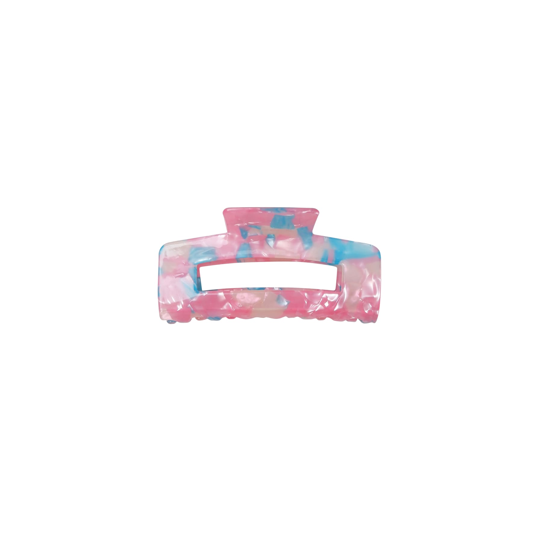 BCBERLIN big mosaic hair claw Pink Multi