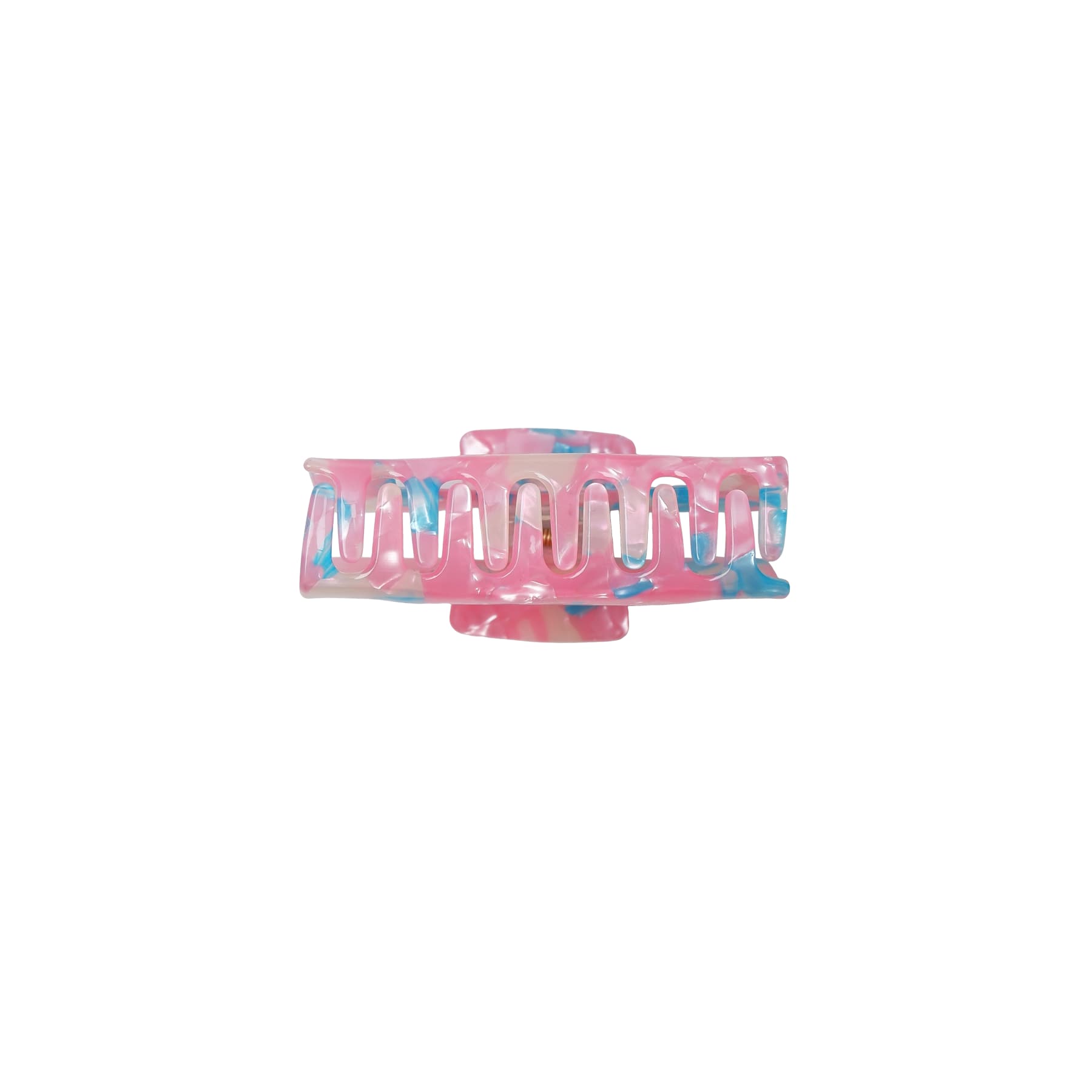 BCBERLIN big mosaic hair claw Pink Multi - 2