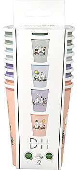 Mumin pappersmuggar 8-pack 