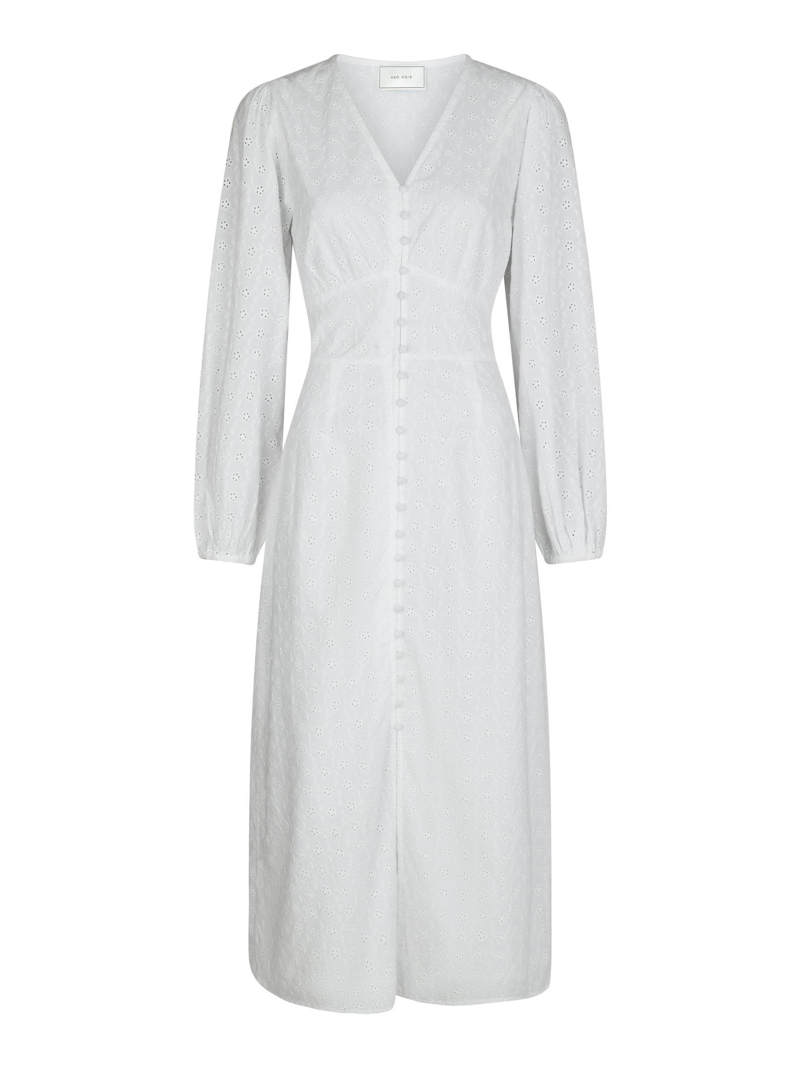 Alto Embroidery Dress White