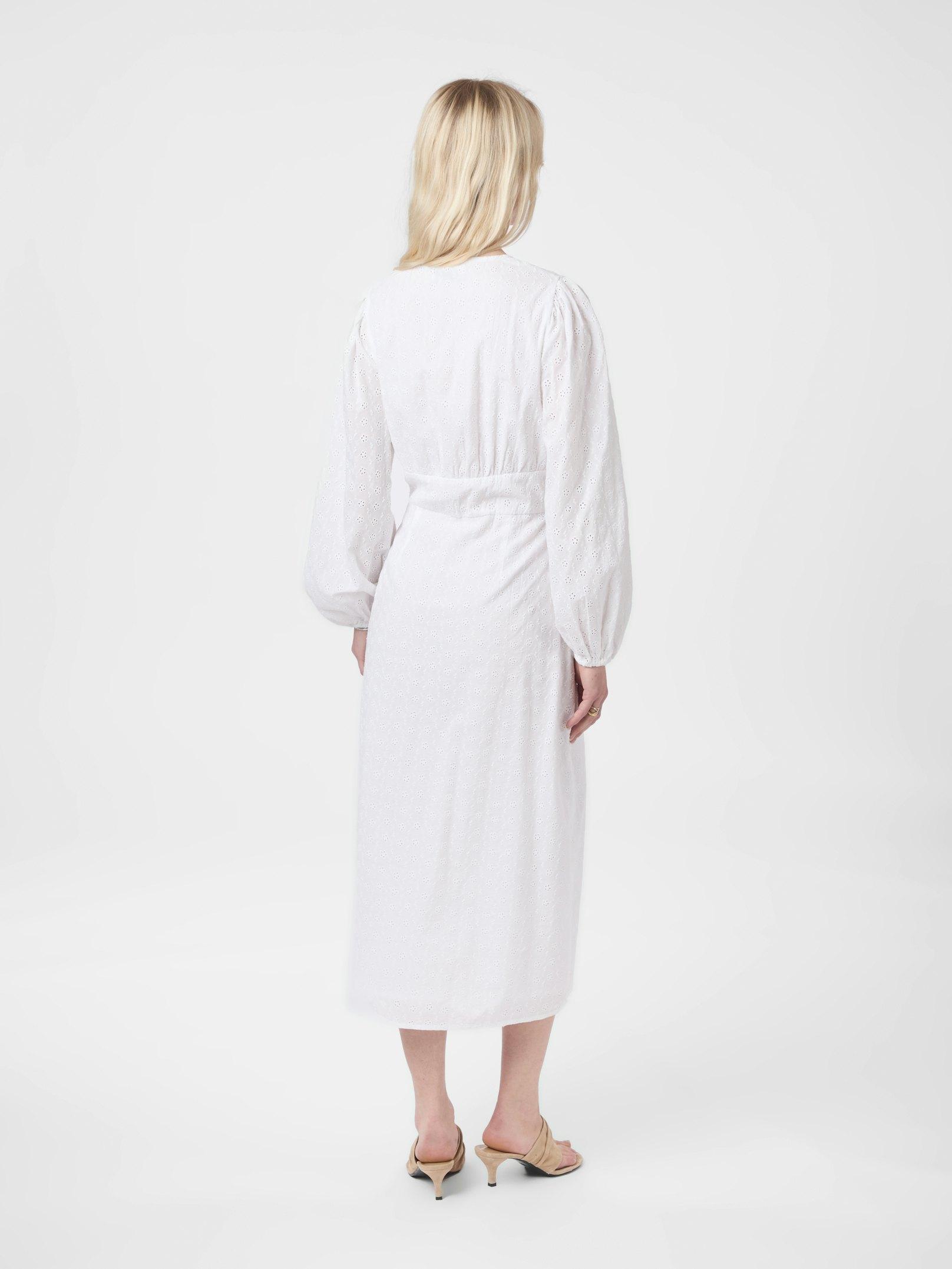 Alto Embroidery Dress White - 4