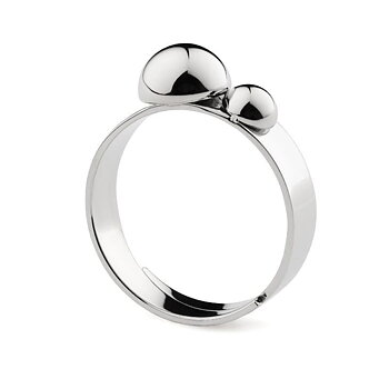 SIGRÉN Solar Duo ring stål