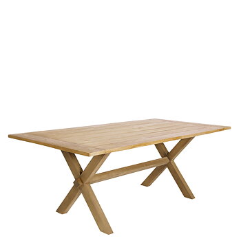 Colonial Teak Dining table 200x100 cm - Outdoor - Sika-Design