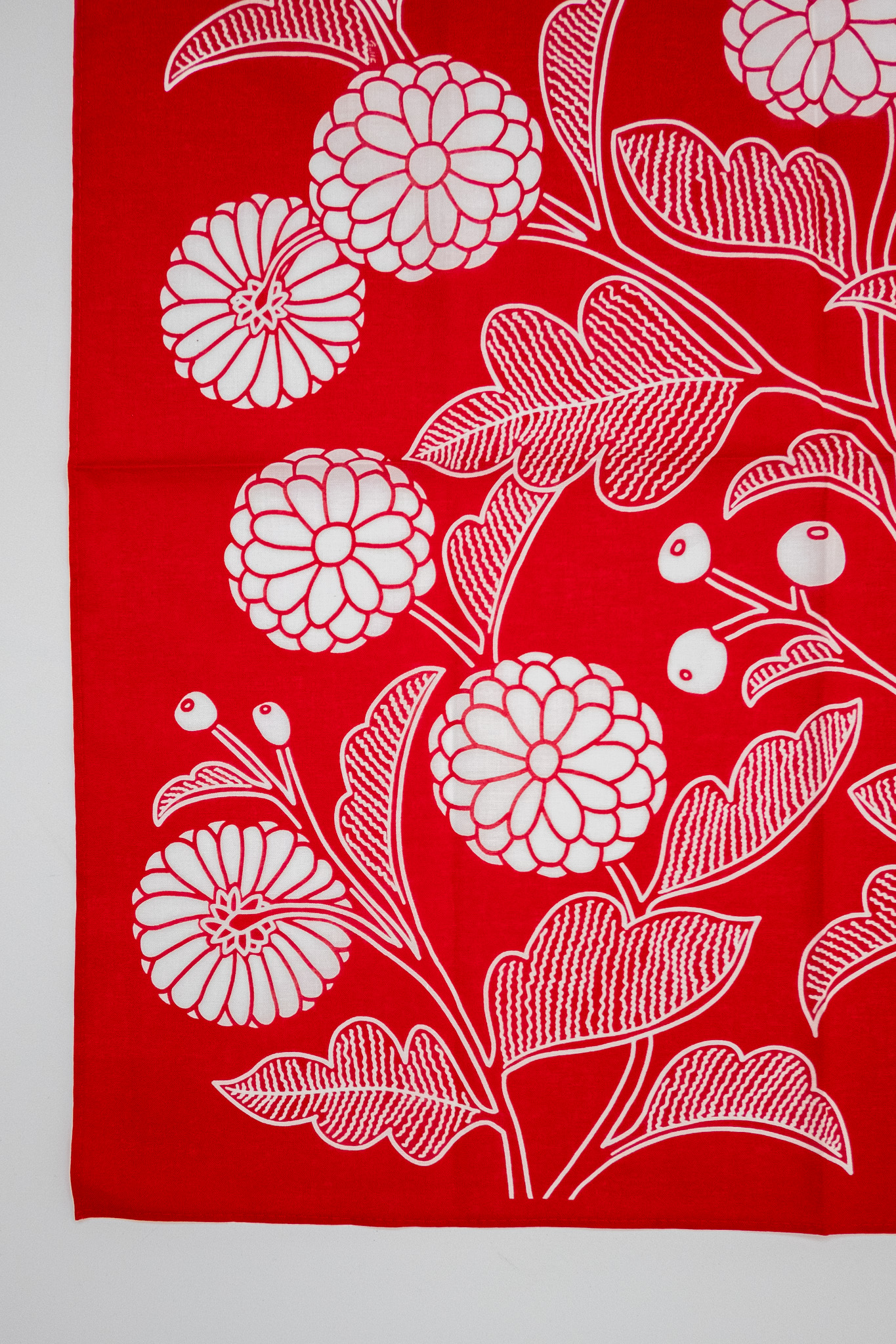 Kobashi Studio - Chrysanthemum Bandana Red Skinku - 3