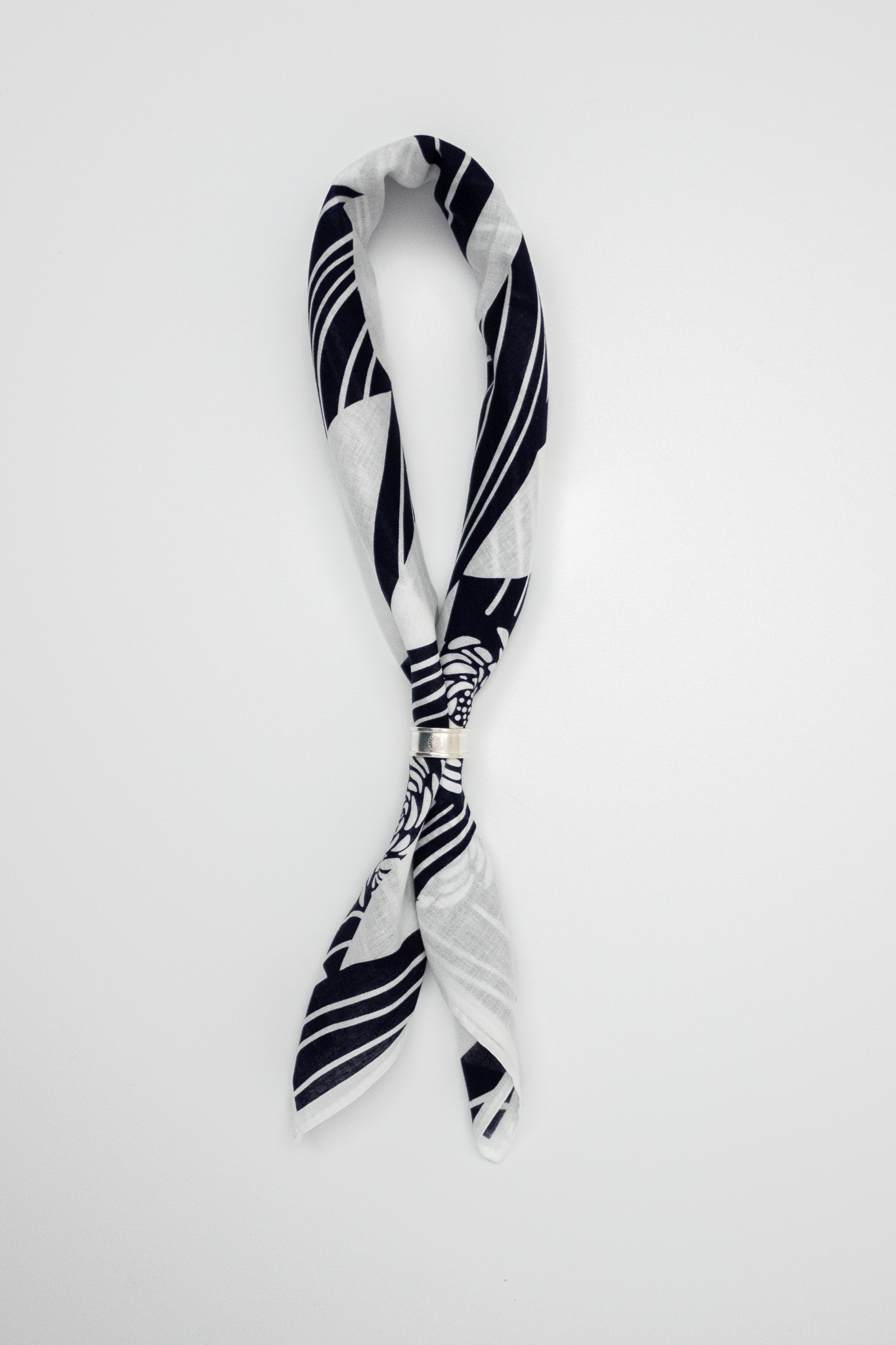Kobashi Studio - S11 Bandana Ring Silver - 2