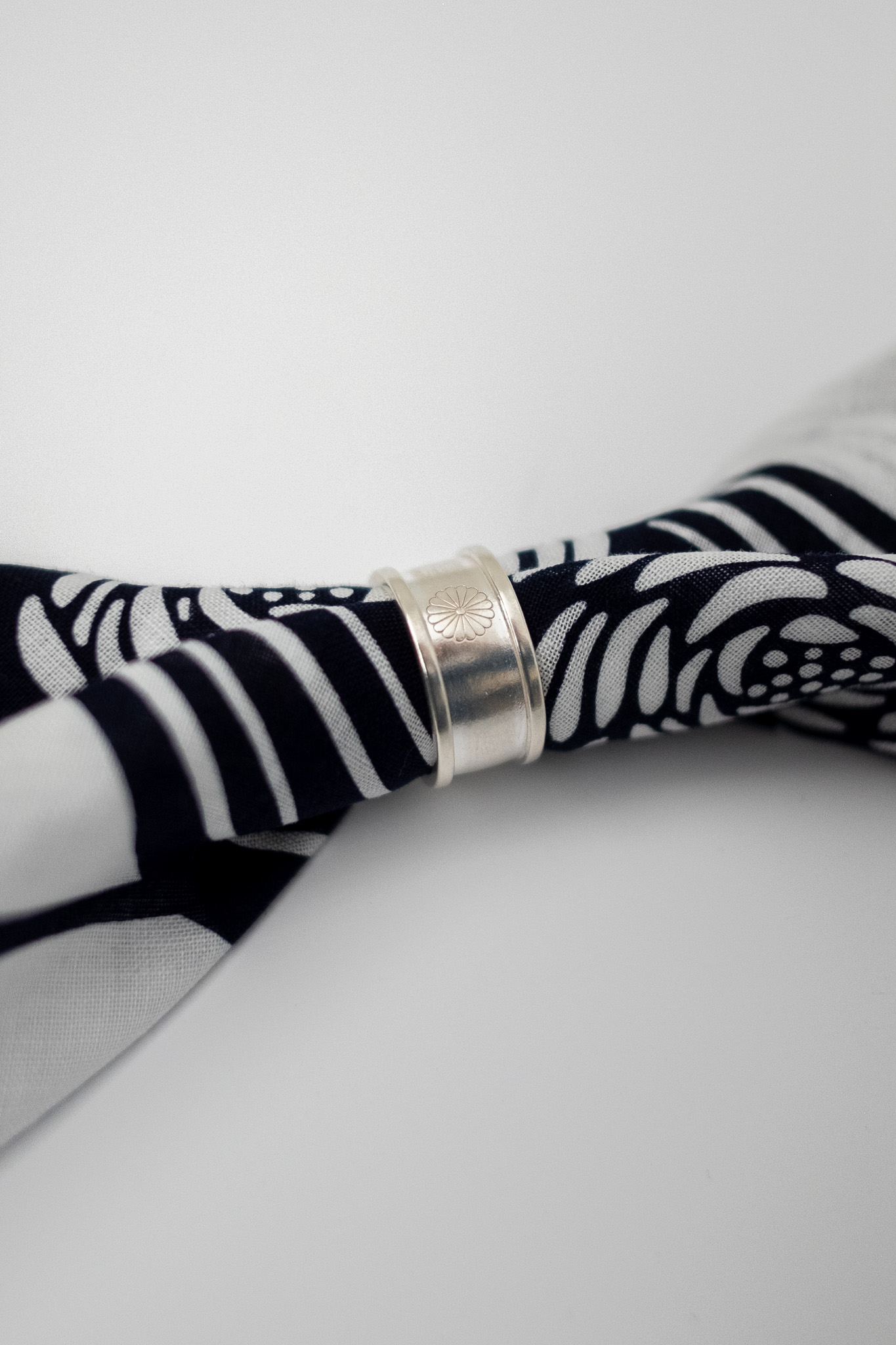 Kobashi Studio - S11 Bandana Ring Silver - 3