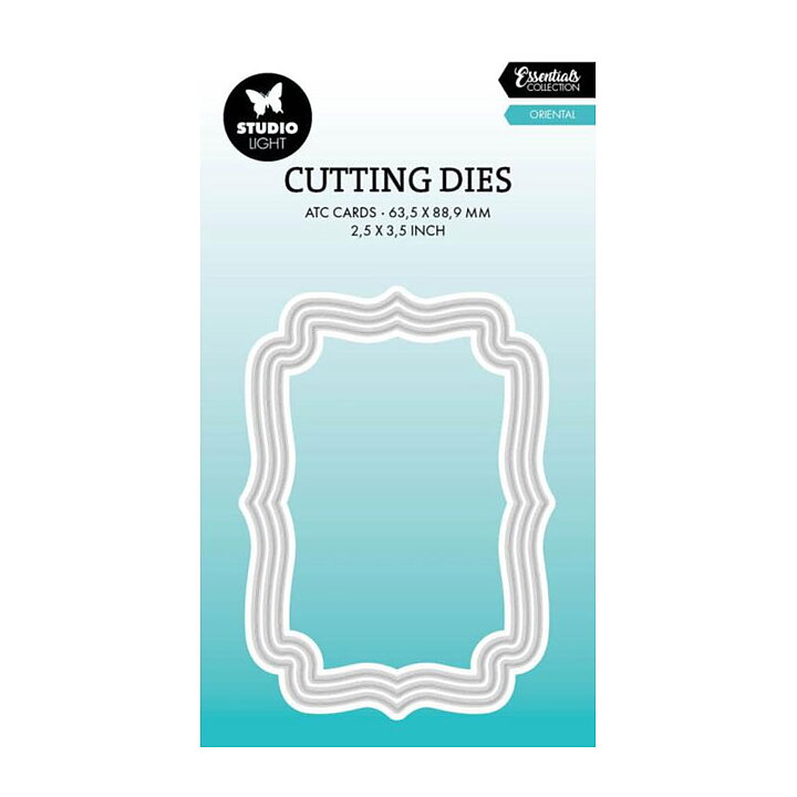 Studio Light Cutting Dies - ATC Cards Oriental