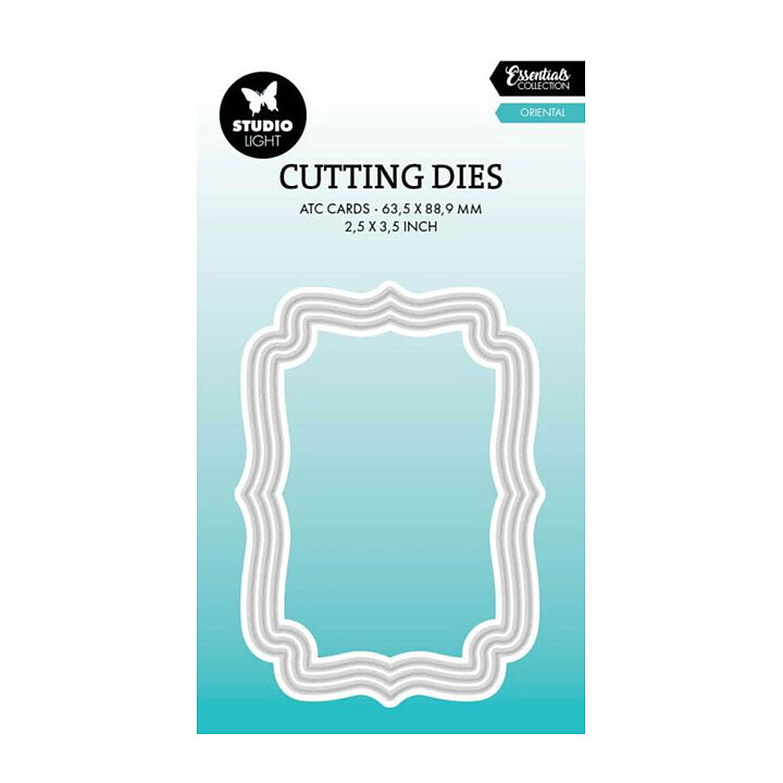 Studio Light Cutting Dies - ATC Cards Oriental