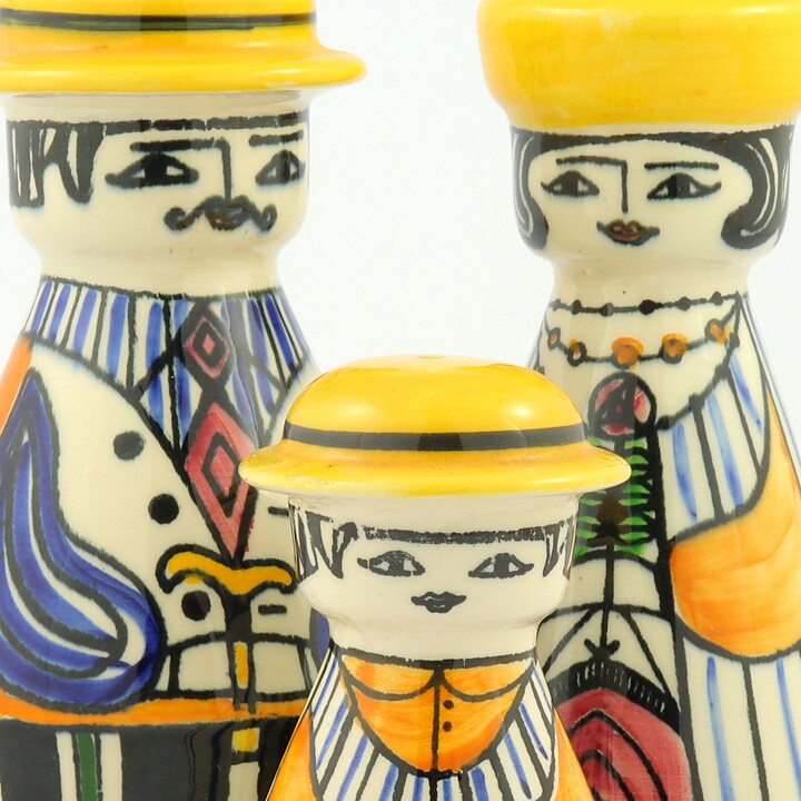Anita Nylund (Familjen Pepparsson 1950s) Three Charming Shakers (2)