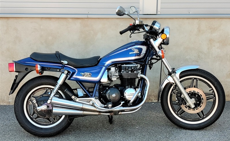 RESERVDELAR Honda CB650SC RC08 Svart motor 1982-85