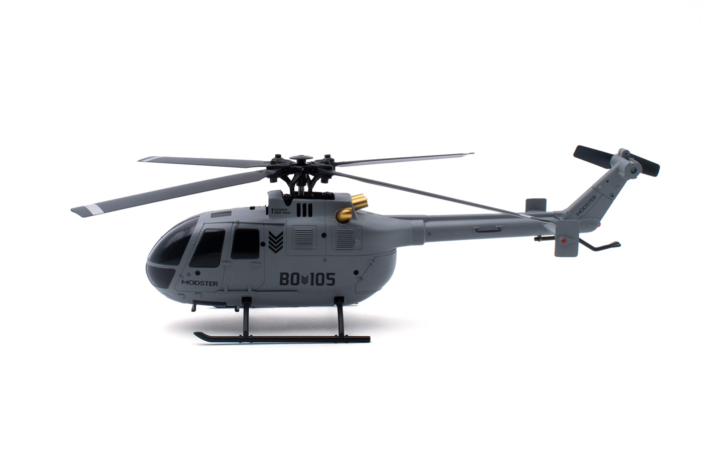 MODSTER MD11385 BO-105 Flybarless Helicopter Electric RTF - 4