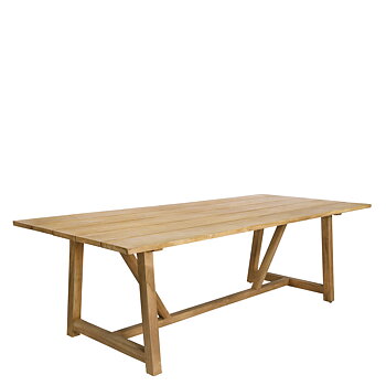 George Teak Dining table 240x100 cm - Outdoor - Sika-Design