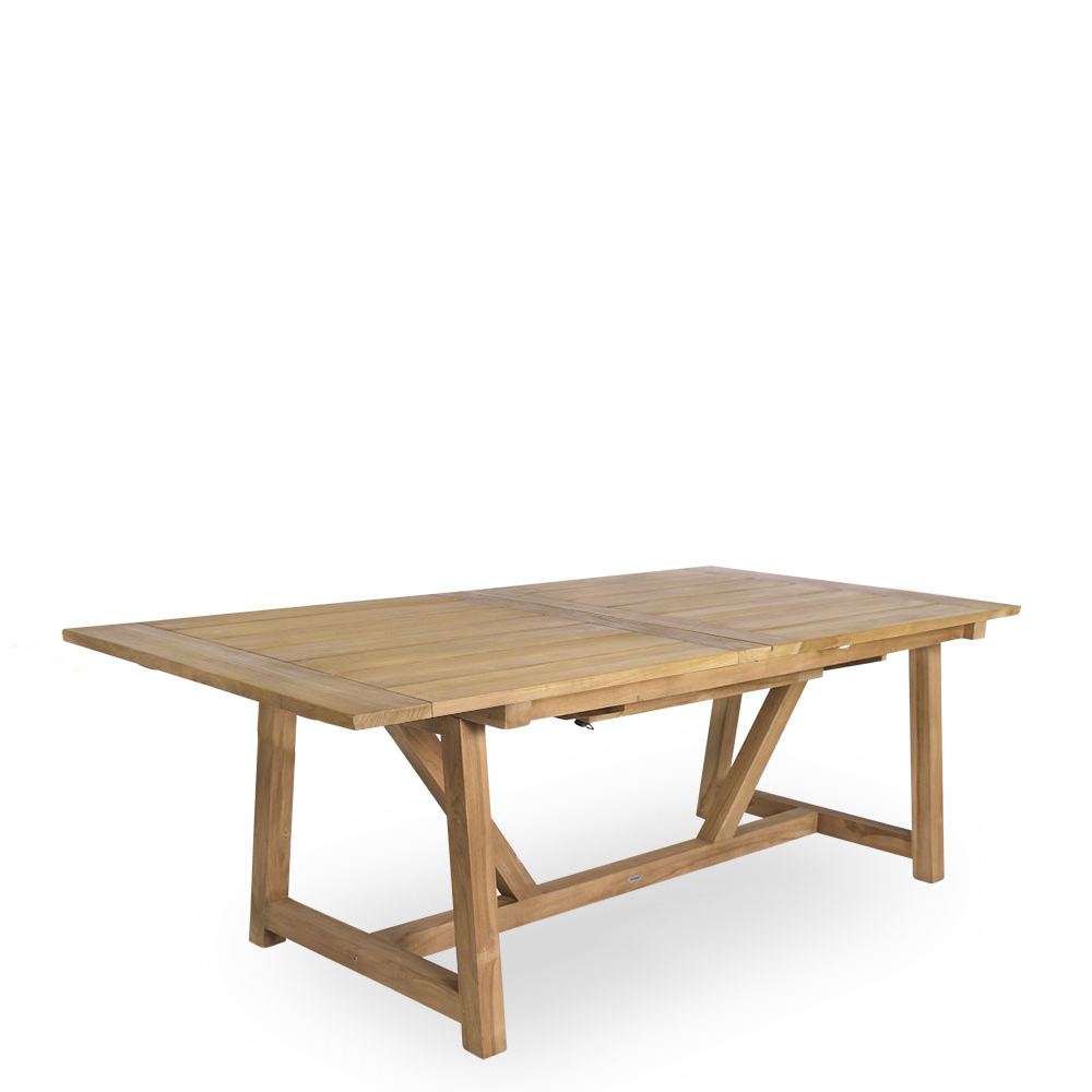 George Teak Förlängningsbart Matbord 200/280x100 cm - Utomhus - Sika-Design