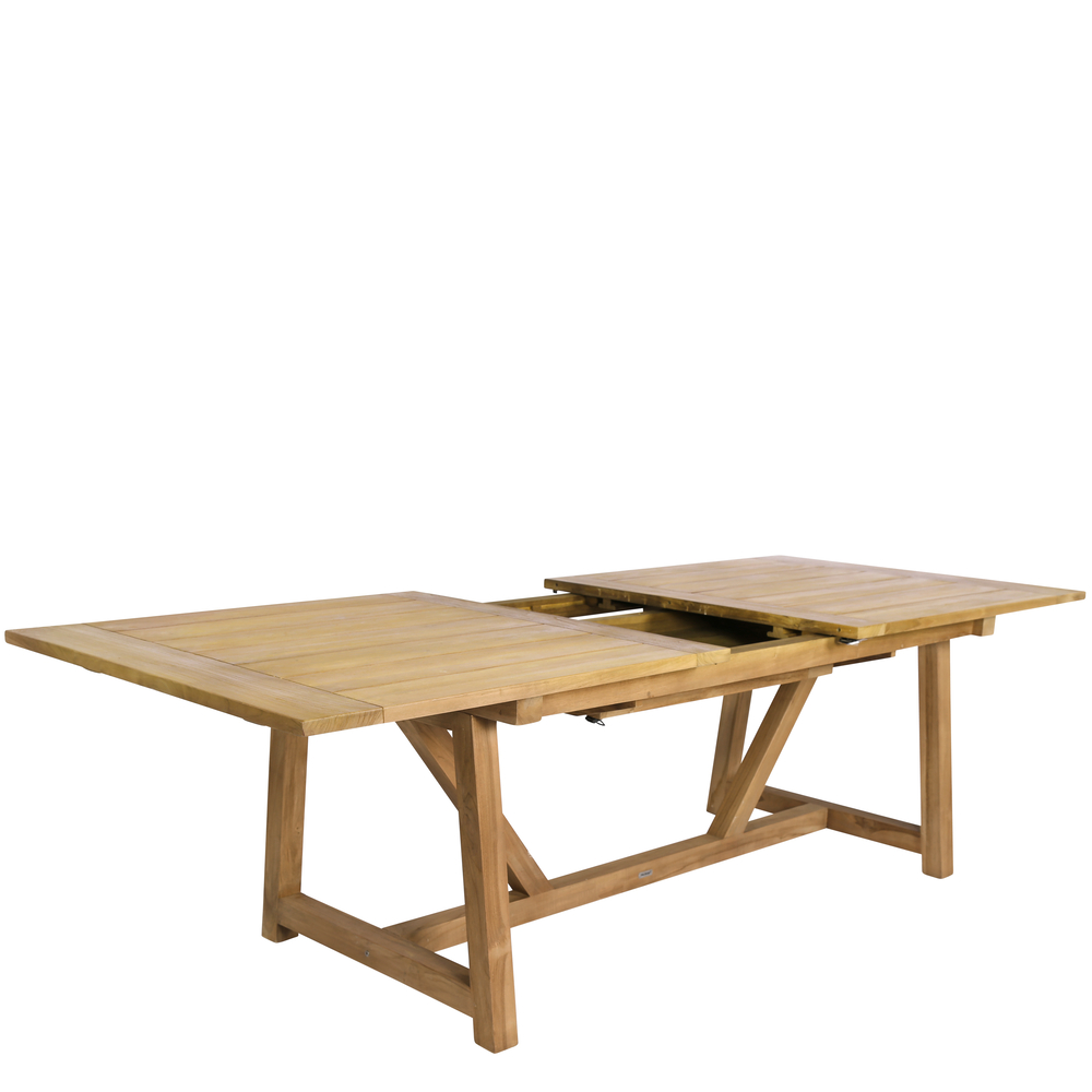 George Teak Förlängningsbart Matbord 200/280x100 cm - Utomhus - Sika-Design - 3