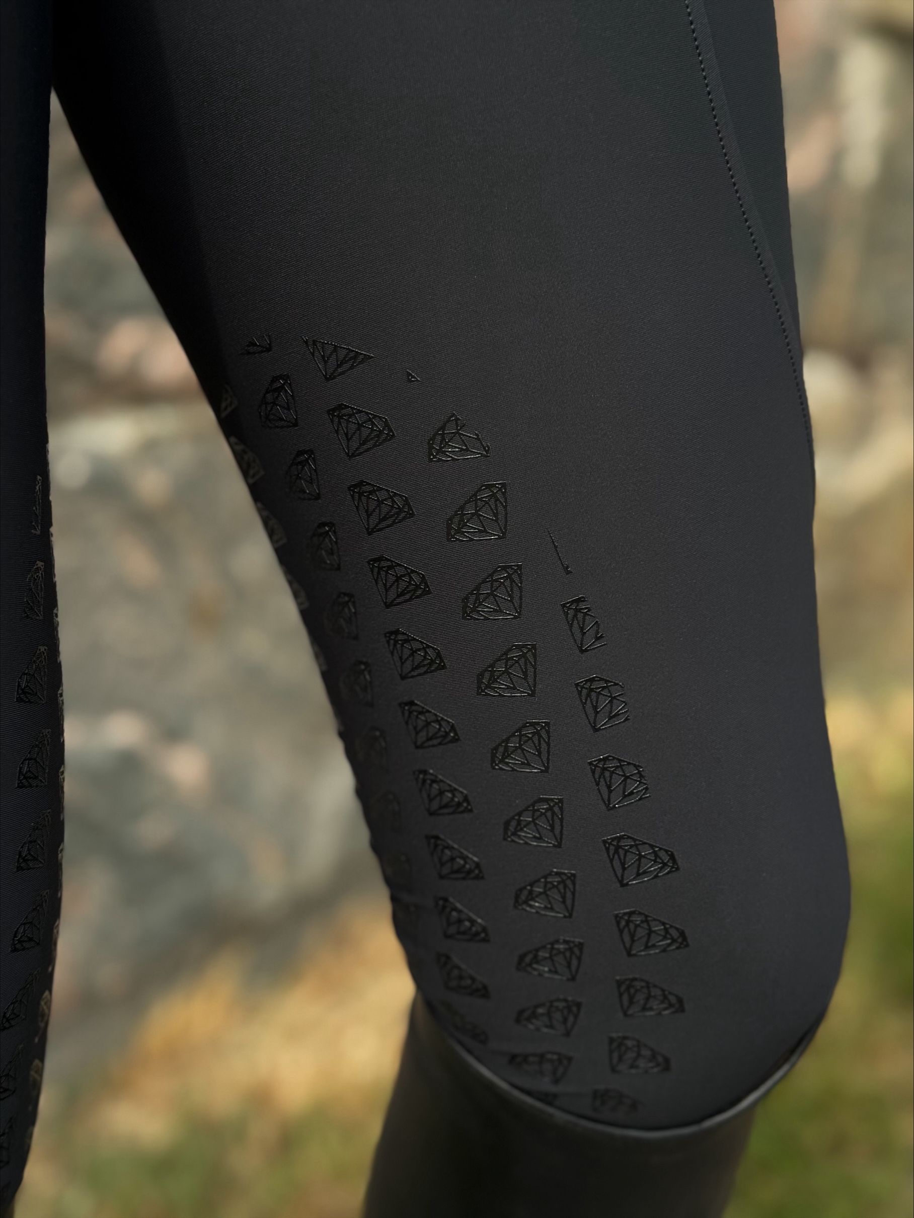 HYBRID Ridbyxor "super fit" SVART - 2